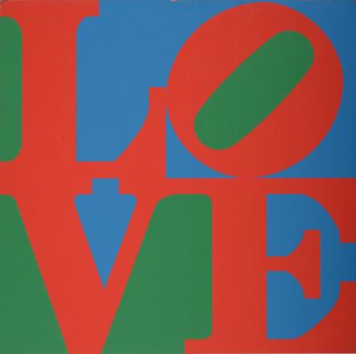 Robert INDIANA - Love Wall, 1967 - Sérigraphie originale 2