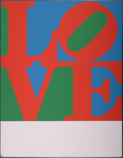 Robert INDIANA - Love Wall, 1967 - Sérigraphie originale 2