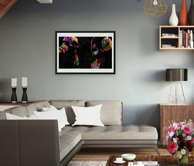 Vincent SABATIER - Daft Punk, 2019 - Sérigraphie au crayon 2