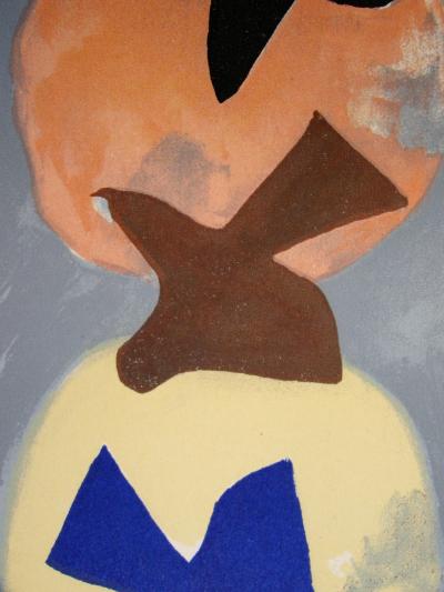 Georges BRAQUE (d’après) - Soleil et Lune, 1959 - Lithographie 2