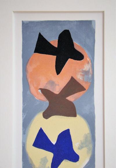 Georges BRAQUE (d’après) - Soleil et Lune, 1959 - Lithographie 2