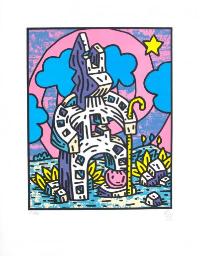 Speedy GRAPHITO - Lili Lapinture 2, 2019 - Lithographie signée au crayon 2