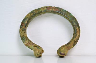Cambodge, Bracelet khmer en bronze, 13e siècle 2