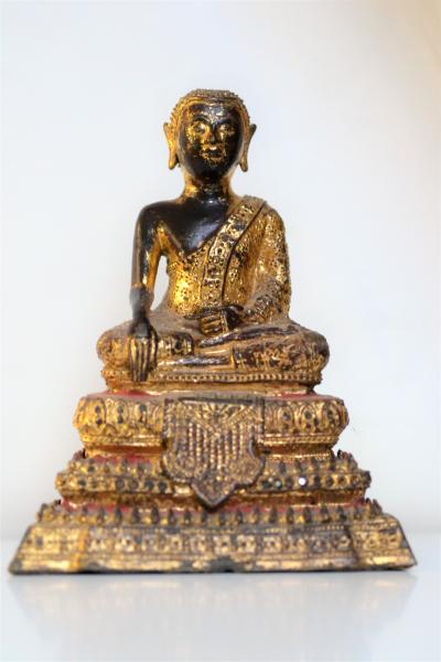 Thailande, Bouddha Maitreya bronze 2