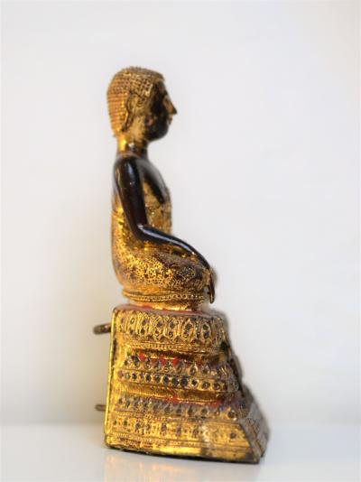 Thailande, Bouddha Maitreya bronze 2