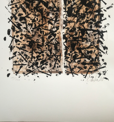 Günther UECKER - Untitled Color, 1983 - Lithographie signée 2