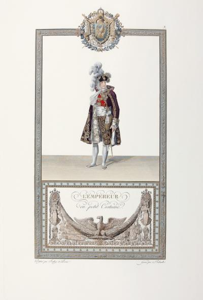 Jean-François Ribault - L’Empereur en petit costume - Eau-forte et burin 2