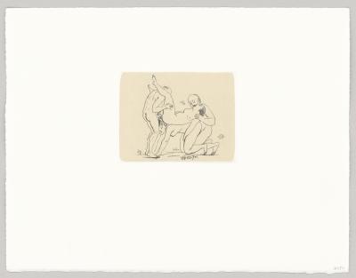 Dominique-Vivant Denon - Groupe obscène de  de deux hommes et de deux femmes, 18e siècle - Eau-forte 2