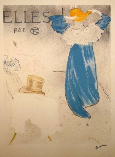 Henri de TOULOUSE-LAUTREC (d’après) - Elles - Lithographie 2