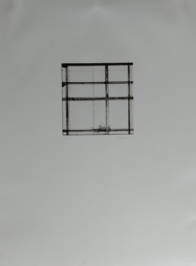 Brice Marden- Tile I, 1979 - Gravure originale signée au crayon 2