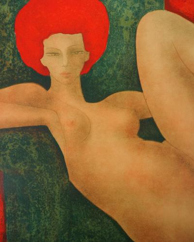 Alain BONNEFOIT : Séduction - Lithographie originale, signée au crayon 2