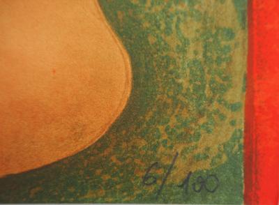 Alain BONNEFOIT : Séduction - Lithographie originale, signée au crayon 2