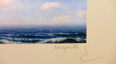 René Magritte (d’après) - La Flèche de Zénon, 2010, lithographie 2