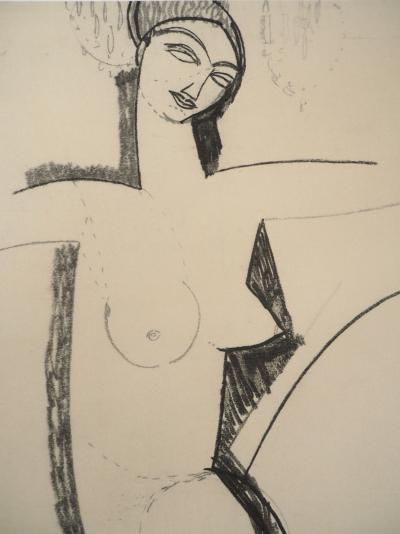 Amedeo MODIGLIANI (d’après) - Cariatide, 1959 - Lithographie signée 2