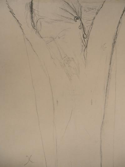 Amedeo MODIGLIANI (d’après) - Crucifix, 1959 - Lithographie 2