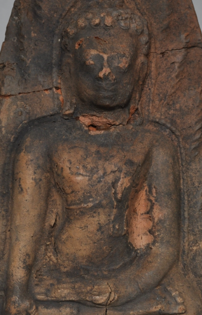 Thaïlande - Epoque DVÂRAVATÎ - Stèle Bhouddha 2