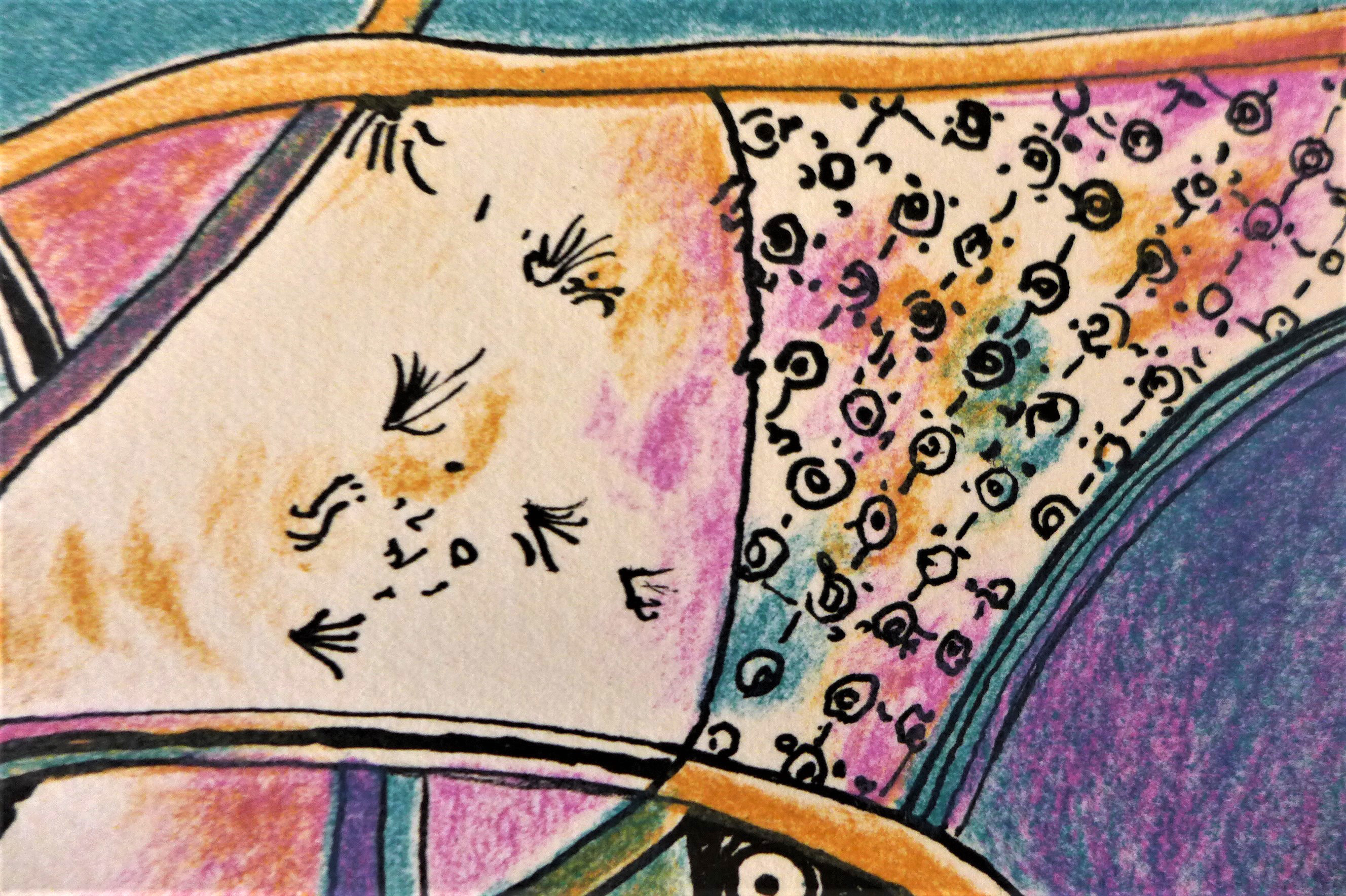 Bona de MANDIARGUES - Sans Titre, 1976 - Lithographie signée au crayon ...