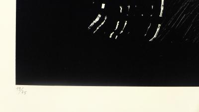 Hans HARTUNG  - AL 4, 1977 - Lithographie signée au crayon 2