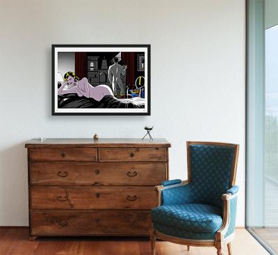 Philippe GRIMAUD - Andy 2, 2019 - Sérigraphie signée au crayon 2