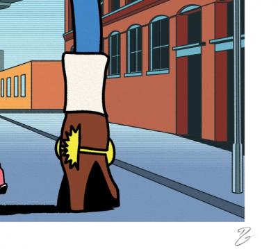 Philippe GRIMAUD - Unlucky Lucky, 2019 - Sérigraphie signée au crayon 2