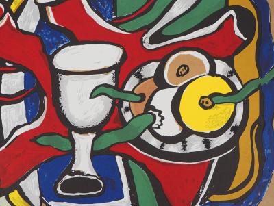 Fernand LEGER : Nature morte aux pommes - Lithographie signée 2