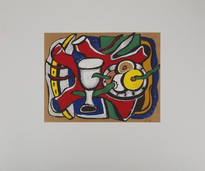 Fernand LEGER : Nature morte aux pommes - Lithographie signée 2