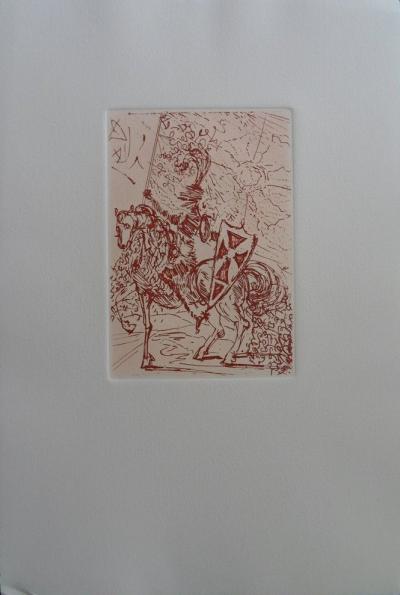 Salvador DALI - El Cid, Gravure 2