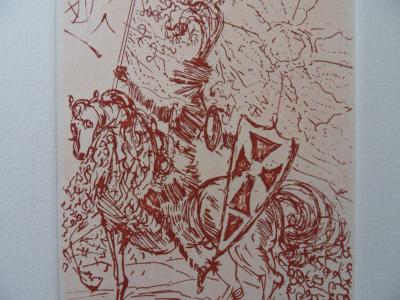 Salvador DALI - El Cid, Gravure 2