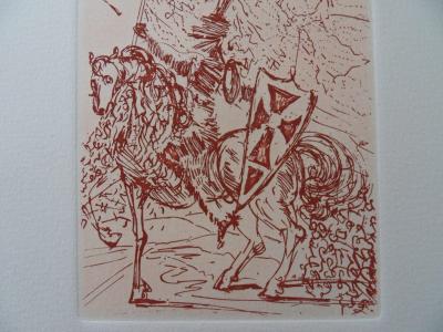 Salvador DALI - El Cid, Gravure 2