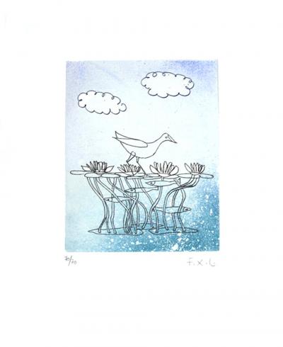 François-Xavier LALANNE - Histoire naturelle - Gravure signée et numérotée au crayon 2