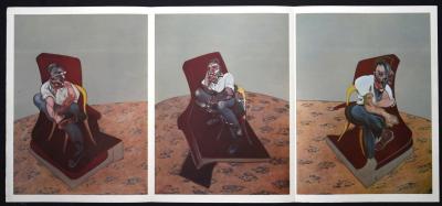 Francis BACON (d’après) - Triptyque, 1966 - Lithographie 2