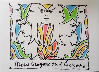 Jean COCTEAU - Suite Europe, 1961 - Suite de 11 lithographies 2