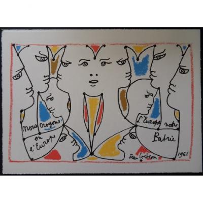 Jean COCTEAU - Suite Europe, 1961 - Suite de 11 lithographies 2