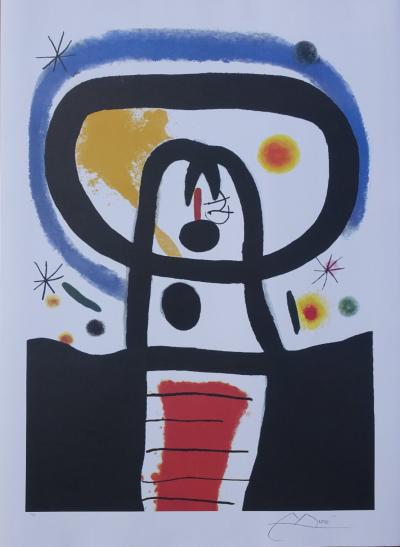 Joan MIRO (d’après) : Equinoxe - Lithographie signée et numérotée 2