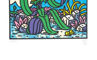 Speedy Graphito - Lolo mère Lapinture - Lithographie signée au crayon 2