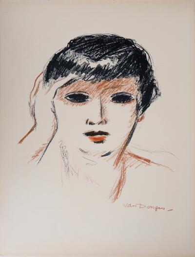 Kees VAN DONGEN: Fernande Olivier - Lithographie originale 2