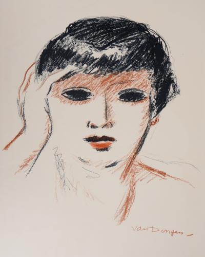 Kees VAN DONGEN: Fernande Olivier - Lithographie originale 2