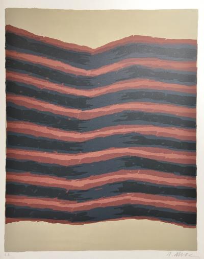 Raoul UBAC - Galeries, 1978, Lithographie originale signée 2