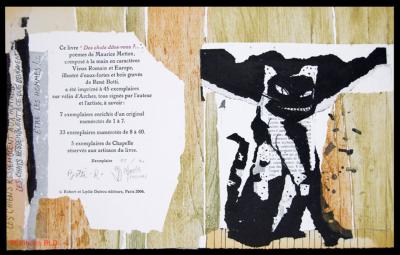 René BOTTI - Des chats dites-vous ?, 2006 - Livre d’artiste signé 2