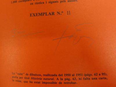Antoni TAPIES  - No es Ningú, 1970 - Livre d’artiste 2