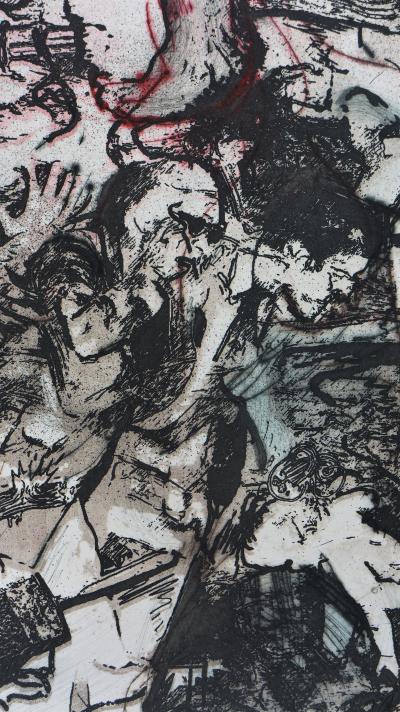 Fabian MARCACCIO - Sans Titre 3, 2007 - Eau-forte signée au crayon 2
