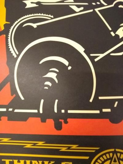 Shepard FAIREY (Obey) - Print and Destroy -  Impression offset signée au crayon 2