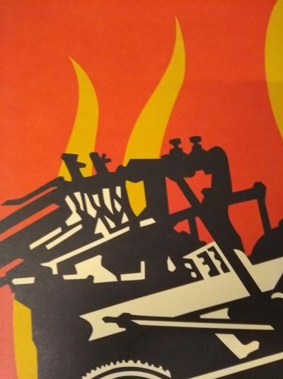 Shepard FAIREY (Obey) - Print and Destroy -  Impression offset signée au crayon 2