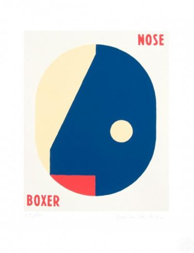 Damien POULAIN - Boxer Nose - Tirage pigmentaire signé au crayon 2