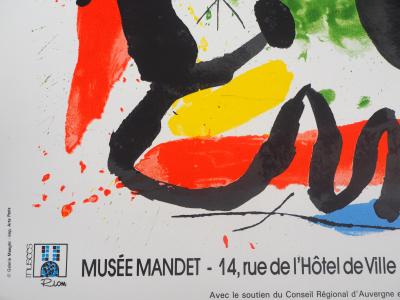 Joan MIRO - Personnage au chapeau et à l’étoile, 1990 - Affiche lithographique signée 2