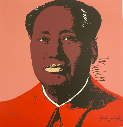 Andy WARHOL (d’après) -  Mao Zedong Rose - Impression 2