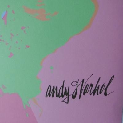 Andy WARHOL (d’après) - Marilyn Monroe Rose et Bleu - Lithographie 2