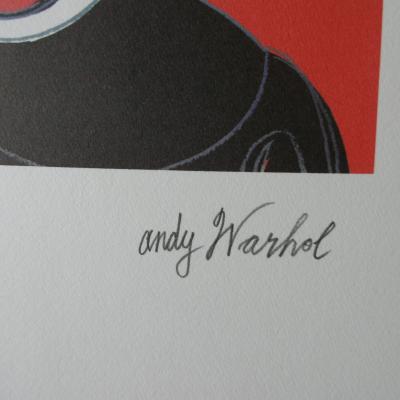 Andy WARHOL(d’après) - Mickey Mouse Rouge - Lithographie 2