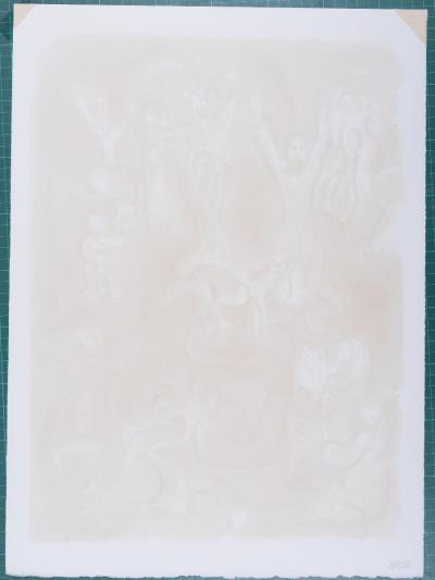 Marc CHAGALL - L’Adoration du Veau d’Or,1966 - Lithographie 2