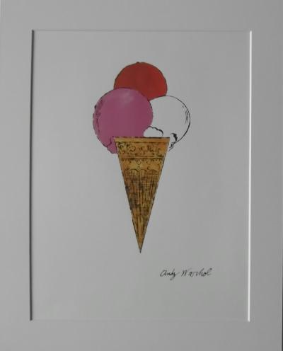 Andy WARHOL (d’après) - Ice Cream - Lithographie 2